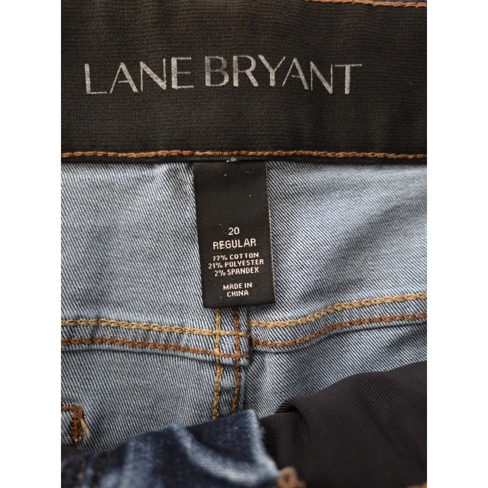 Lane Bryant Bootcut Tighter‎ Tummy Technology Jeans Women's 20 Casual Comfort